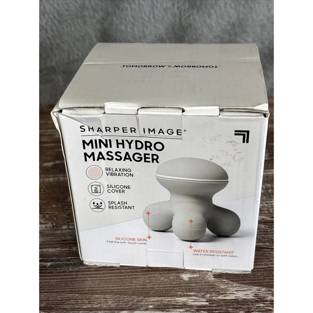 Sharper Image Mini Hydro‎ Massager Sport Muscle Vibration Waterproof Triple Node